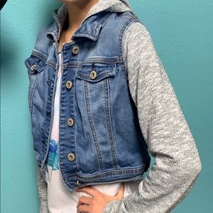 Cat & Jack girls denim jacket